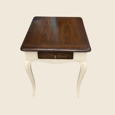 Vanilla & Walnut Side/End Table